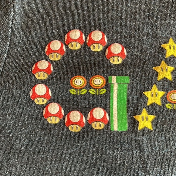Super Mario soft Tee. K103 - Picture 3 of 10